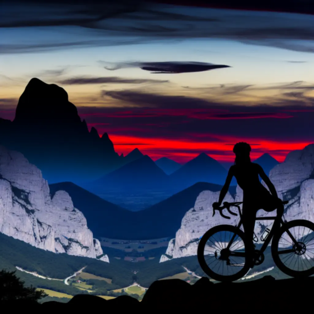 Szépséges kerékpáros táj Magyarországon