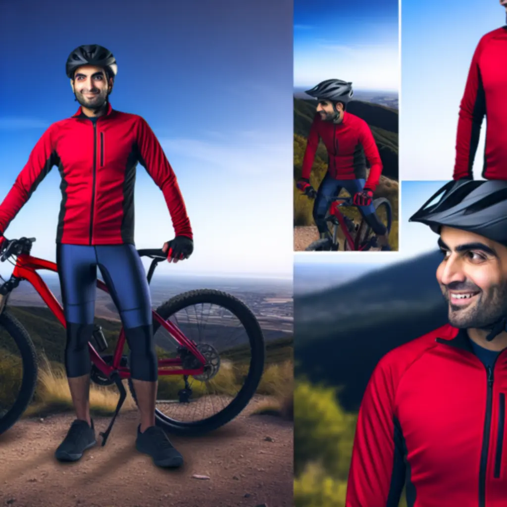 Kerékpáros felszerelésben