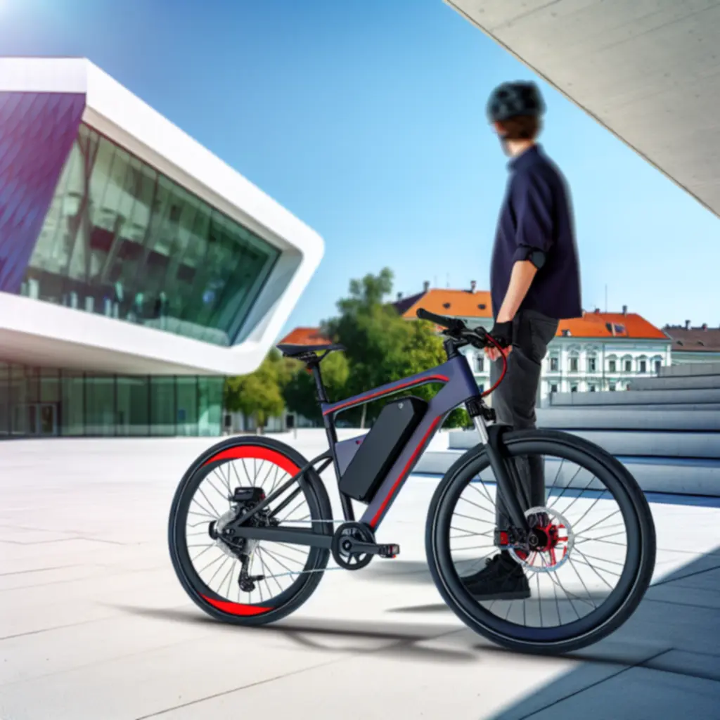 Elektromos kerékpár városi közlekedéshez